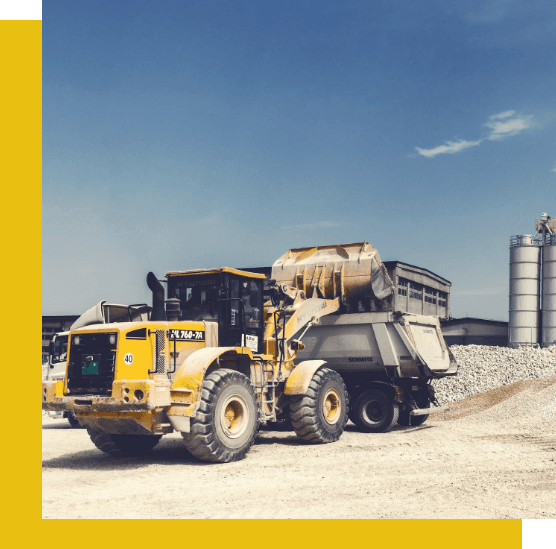 ESP equipment on a construction site